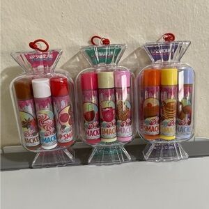 Lip Smacker Holiday 3 Pack Lip Balm Candy Ornament
